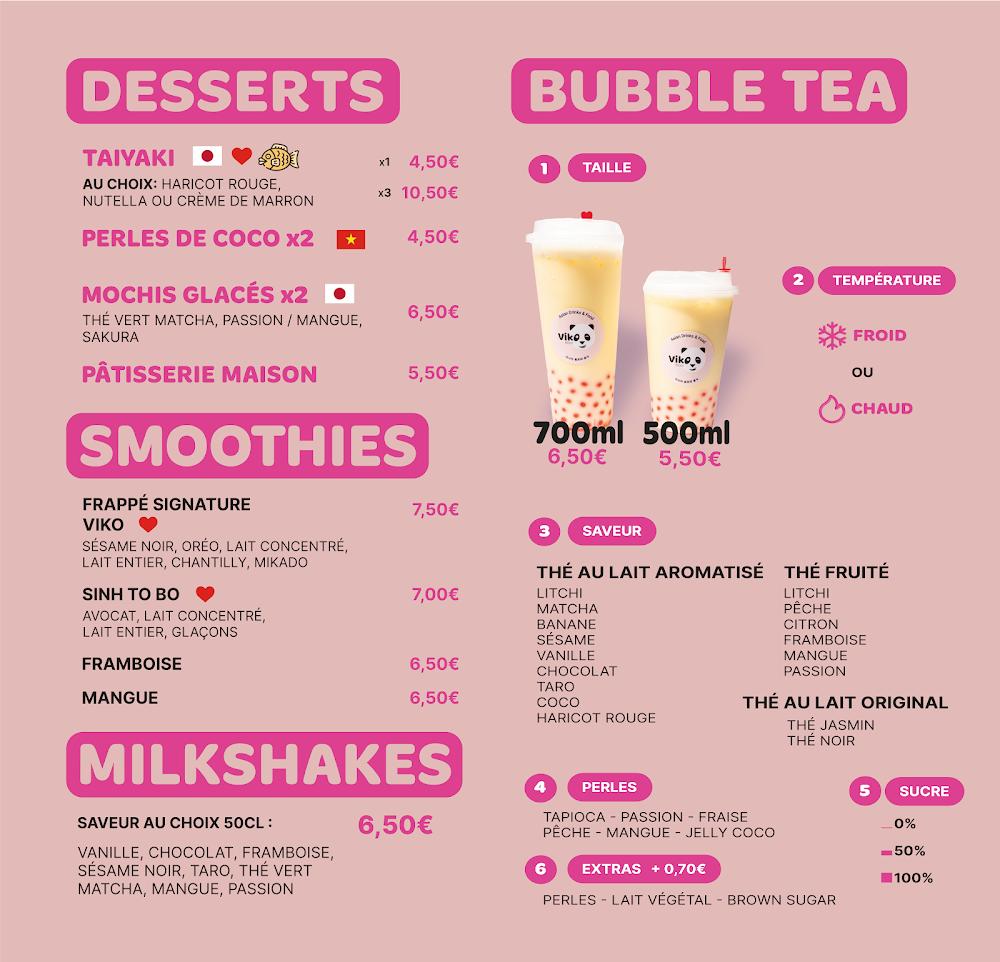 Viko House Toulouse - Menu Image 1